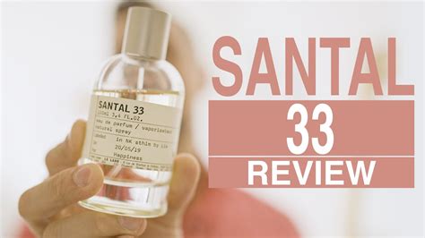 santal 33 reviews.